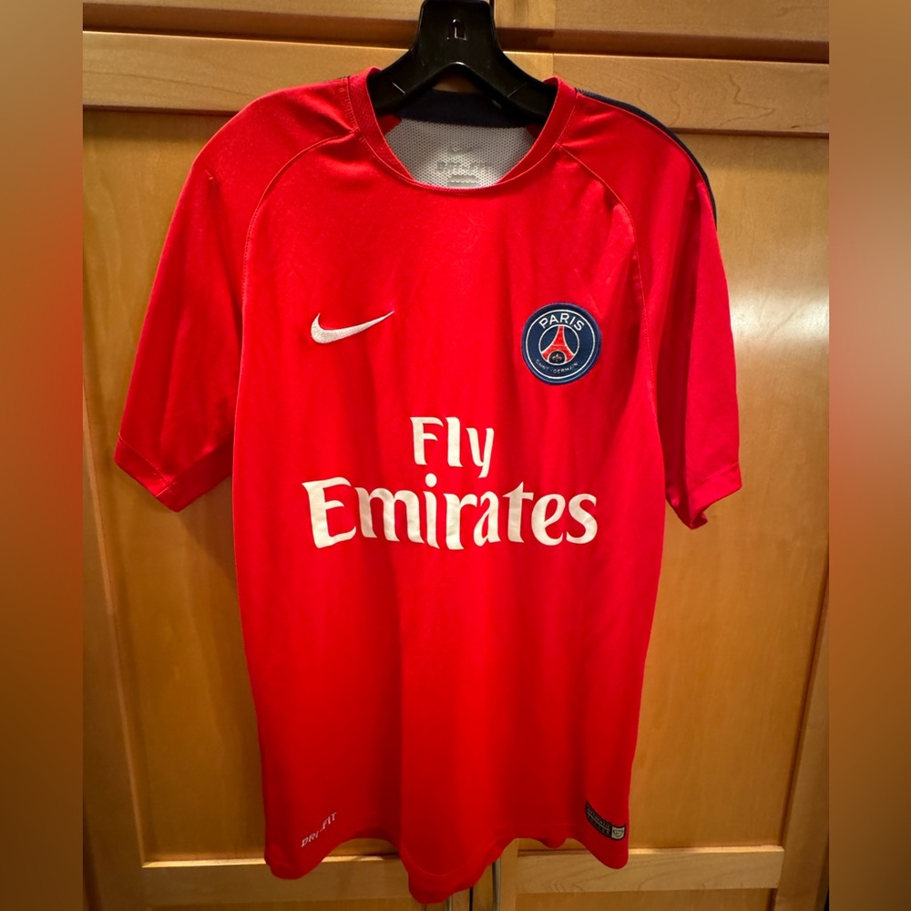 Men’s Nike Paris St. German jersey in size medium